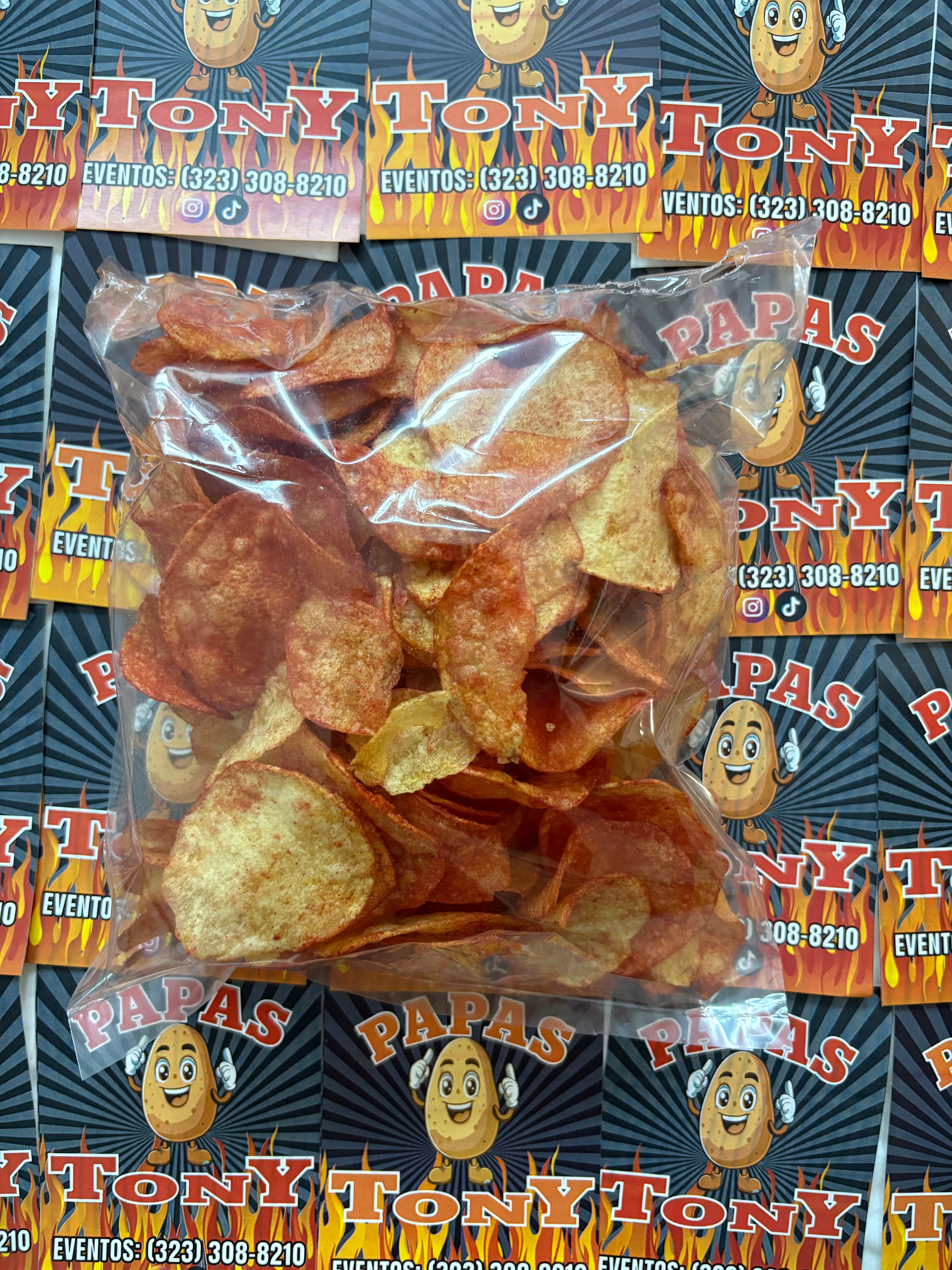 PAPAS CASERAS SABOR ADOBO TAMAÑO PARA 3 PERSONAS