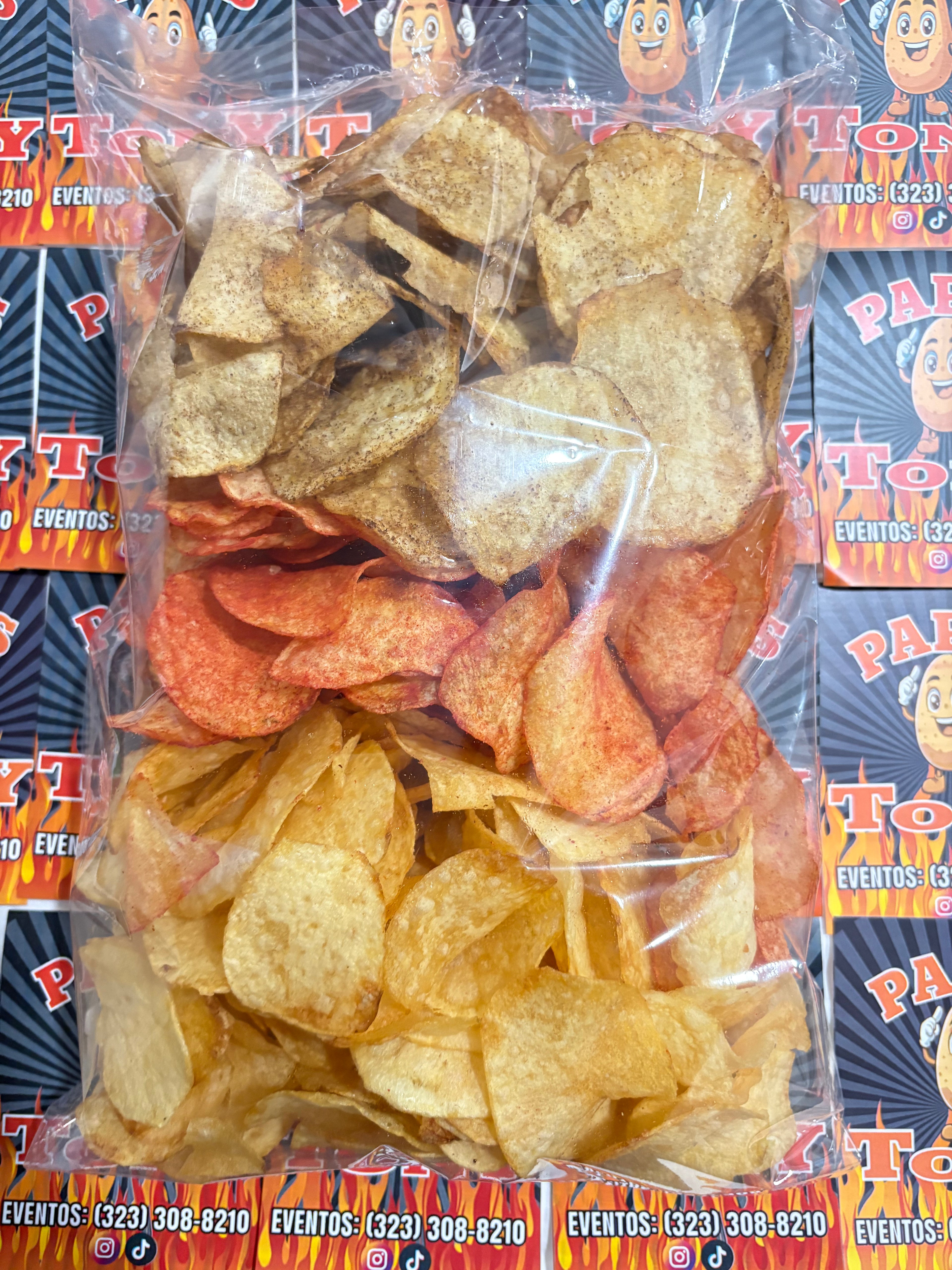 PAPAS CASERAS MIXTAS TAMAÑO FAMILIAR.