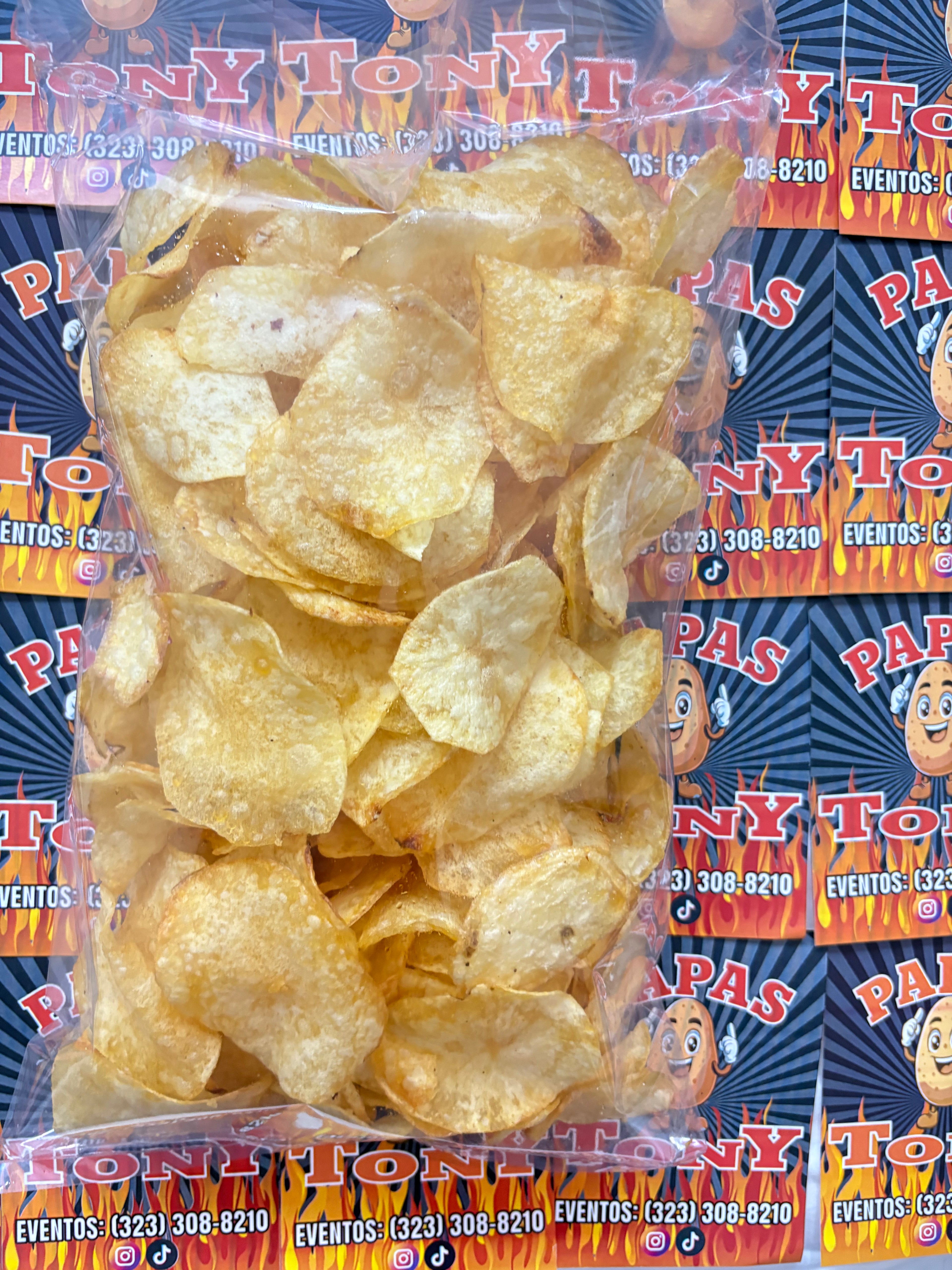 PAPAS CASERAS NATURALES TAMAÑO PARA 6 PERSONAS